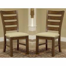 The seating colours and dark legs bring out the charming tones in the table. Hillsdale Hemstead Dark Oak Wood Dining Chair Set Of 2 4941 802 Hillsdale Furniture