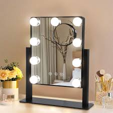 hollywood lighted vanity makeup mirror