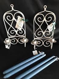 Wall Sconces Candle Holder Wrought Iron
