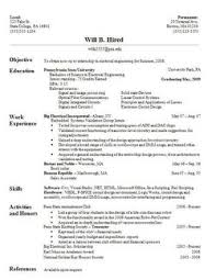 Download Sample Of Cv Resume Format And Templates After