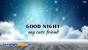good night messages for best friends