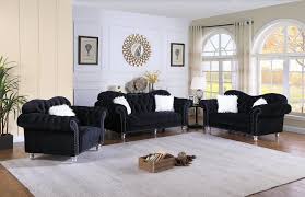 3pc sofa loveseat chair luxury velvet