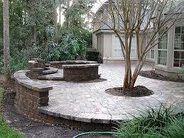 Backyard Patio Brick Paver Patio