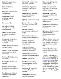 Essential Oils Uses Wicca Google Search Wicca Herbs