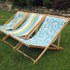 diy wooden folding sling chair beach