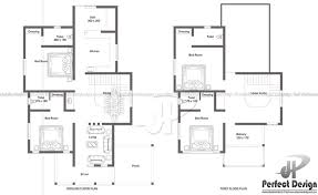 2140 Square Feet Double Floor House In