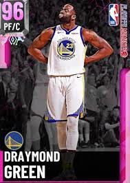 When the warriors selected draymond green in the second round of the 2012 draft, they certainly didn't have any expectation that he might become one of the best players on a green played four seasons of college basketball at michigan state, becoming one of three players's in the school's. 16 Draymond Green 96 Nba 2k21 Myteam Pink Diamond Card 2kmtcentral