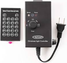 Amazon Com Stardunes Christmas Light Controller 16 Flash Fade Functions 5 Timer Functions Home Kitchen