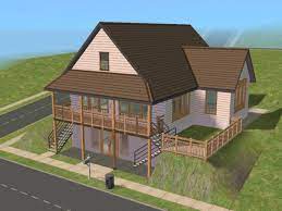 Mod The Sims Daylight Basement Cottage