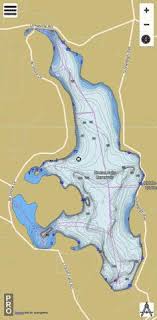 Croton Falls Reservoir Fishing Map