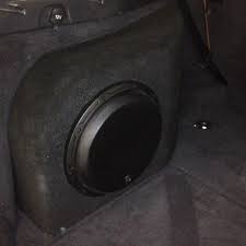 car subwoofer speaker box carpet