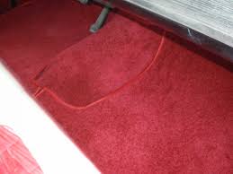 car carpet repair sewing of custom