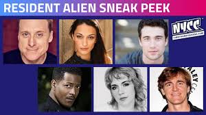 Syfy revealed more about the new series in a press release. Syfy S Resident Alien Sneak Peek Cast Interview Youtube