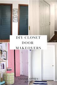 If you'll be hanging clothes, make sure the closet interior is at least 26 in. Budget Friendly Diy Closet Door Makeovers