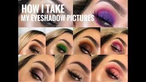 take eyeshadow photos for insram