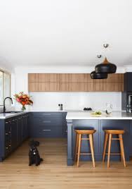 kitchen with laminate floors