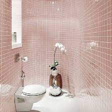 Top left is c13 flesh (5.73/sq. Pink Porcelain Mosaic Tile Square Pink Bathroom
