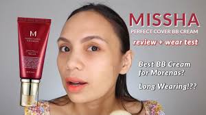 review wear test missha perfect cover