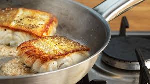 pan fried cod fillet