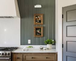 Accent Shiplap Wall In The Kitchen