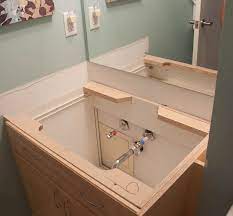 installing a bathroom vanity sink