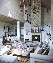 Comfortable Family Home Design, Cottage Decor in Neutral Colors, Great  Inspirations for Country Home Staging gambar png