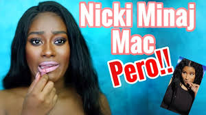 nicki minaj x mac lipsticks the
