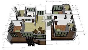 Modern Style Single Y House With