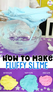 fluffy slime recipe learn how to make