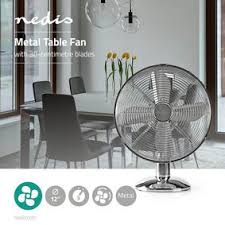 table fan mains powered diameter