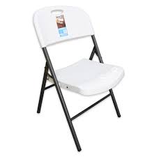 lifetime almond folding chair 1pc