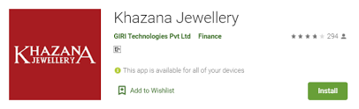 khazana jewellers payment via