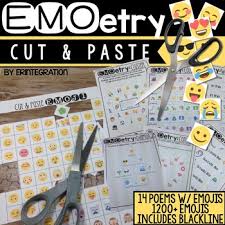 poetry with emoji cut paste