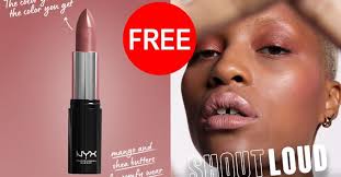 free nyx cosmetics shout loud satin