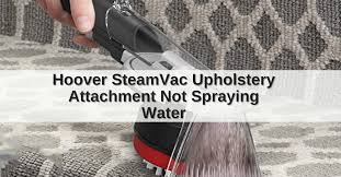 hoover steamvac upholstery attachment