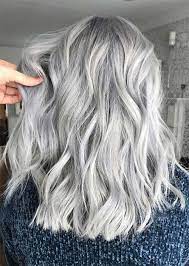 The riskiest age for trying gray hair is around 35, because you may really look older than you are. Silver Hair Trend Grey Hair Colors Tips For Going Gray Silver Hair Color Colored Hair Tips Grey Hair Color