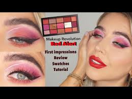 makeup revolution 5 reloaded red alert