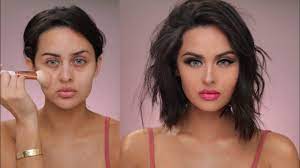 date night makeup transformation