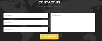 create a contact us form for your