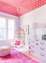 pink kids bedroom with carpet ideas