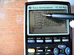 standard deviation with the calculator