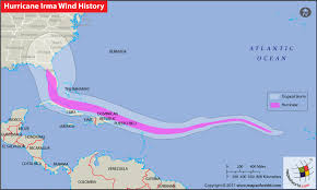 Hurricane Irma Path Map Updates Hurricane Irma Track Map 2017