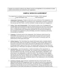 50 Professional Service Agreement Templates Contracts