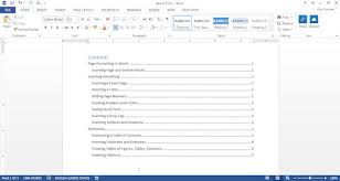The Wicked Easy Way To Create A Table Of Contents In Word