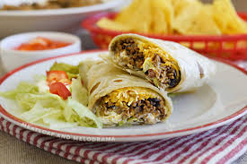 beef and bean burritos meatloaf and