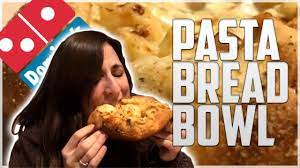 dominos pasta bread bowl review with