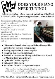 In the united states alone, the price of a piano tuning services ranges from $100 to $150. Sol Loreto Miller Piano Tuning Repairs Home Facebook