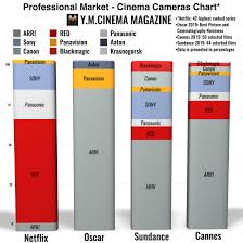 Cinema Cameras Chart Netflix Oscar Sundance And Cannes