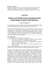 pdf theory and south african developmental psychology research and pdf theory and south african developmental psychology research and literature
