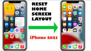 RESET Home Screen Layout on iPhone 2021 ...